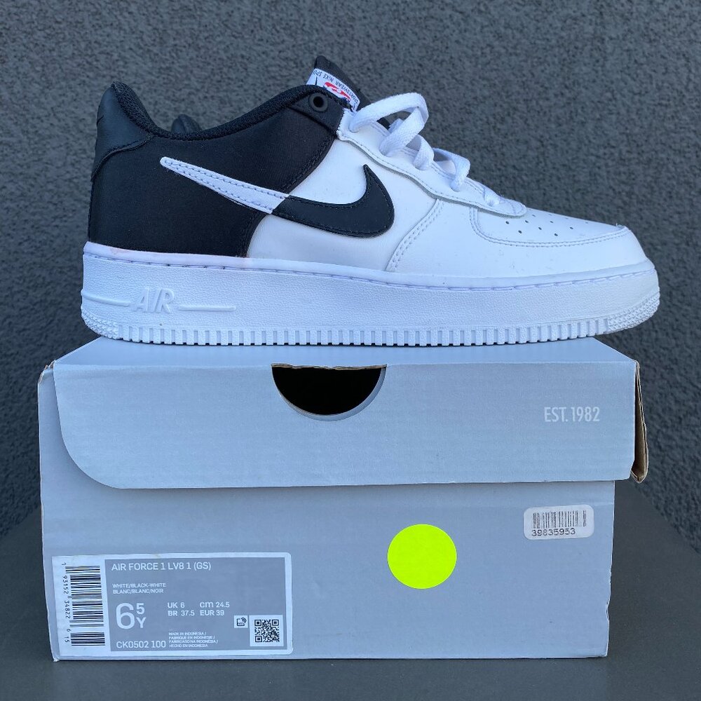 Rare NBA Black and White Air Force 1s | New with Box